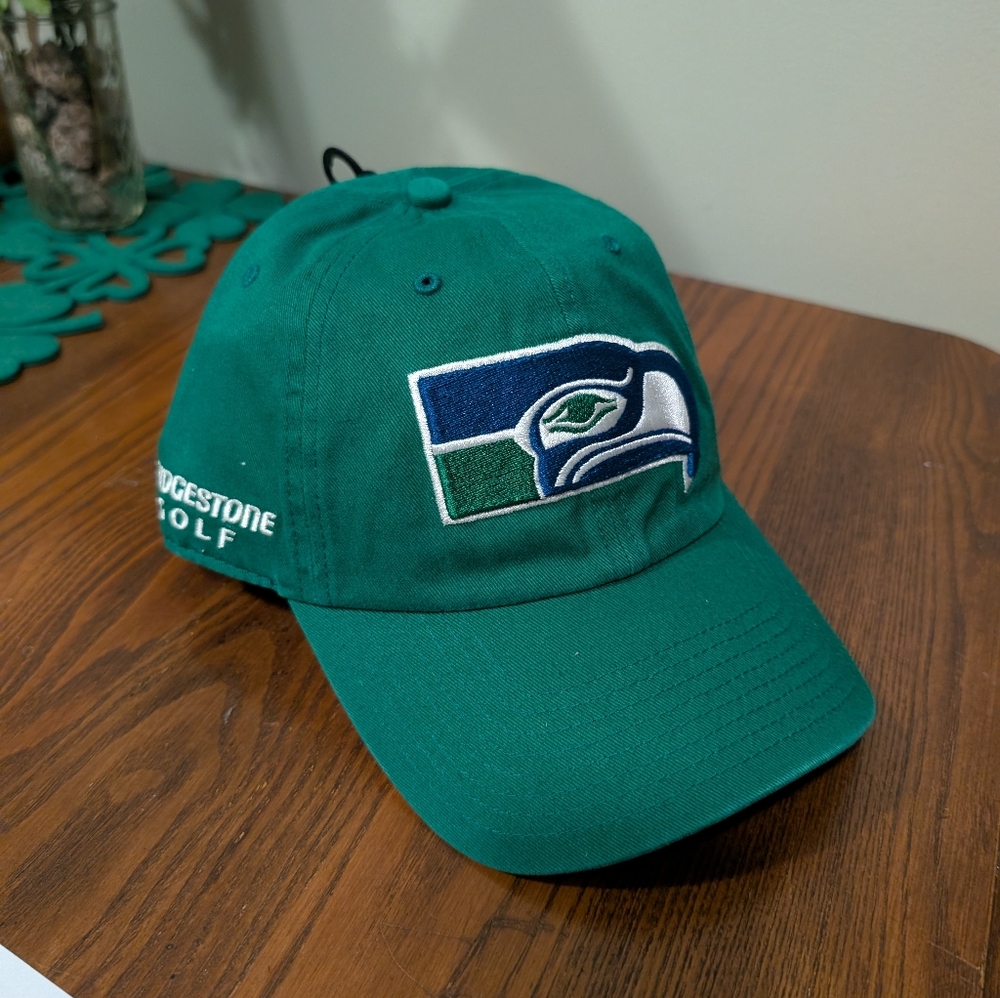 '47 Brand Green Seahawks Green Adjustable Logo Cap One Size